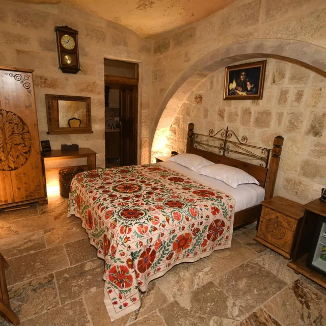 غرفة ديلوكس بسرير مزدوج، Nostalji Cave Suit Hotel 7/10