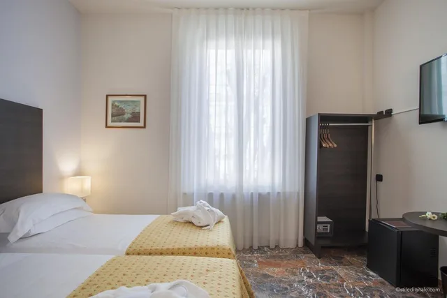 غرفة بسريرين منفصلين، Hotel Liberty 1904 2/5