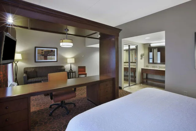 استوديو بسرير كينج مع أريكة، Hampton Inn Brockport 1/3