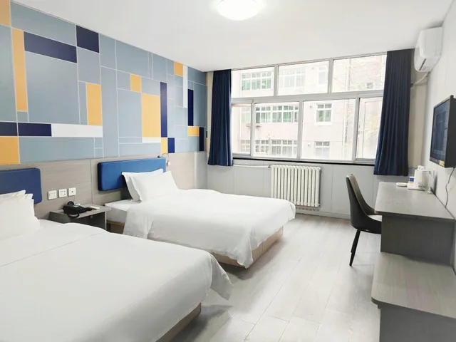 غرفة سوبيريور بسريرين منفصلين، 7 Days Inn (Xian Jiaotong University Medical College Weiyi Street Metro Station) 1/1