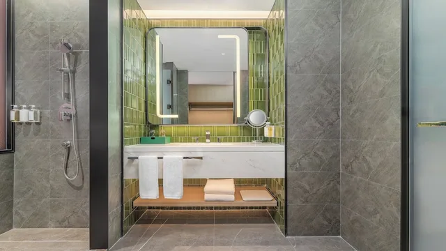 غرفة قياسية بسريرين مزدوجين، Holiday Inn Wenzhou Airport by IHG 4/5