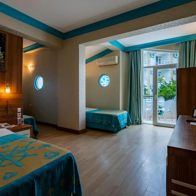 غرفة عائلية بحمام مشترك، Miarosa Kemer Beach 6/10