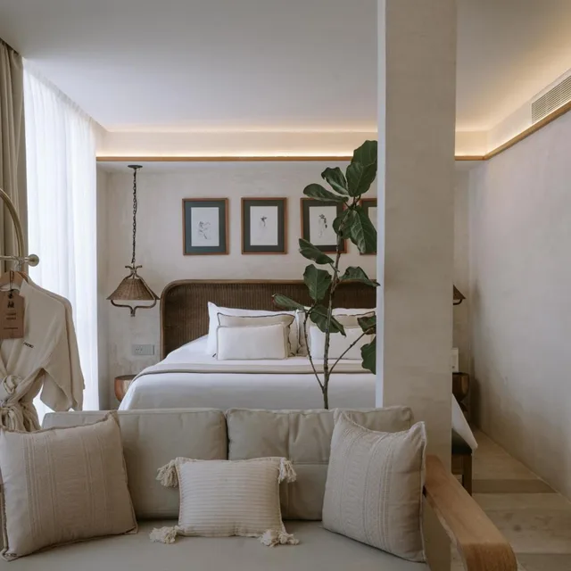 غرفة بسرير كينج، Hotel Sureno Yucatan 3/8