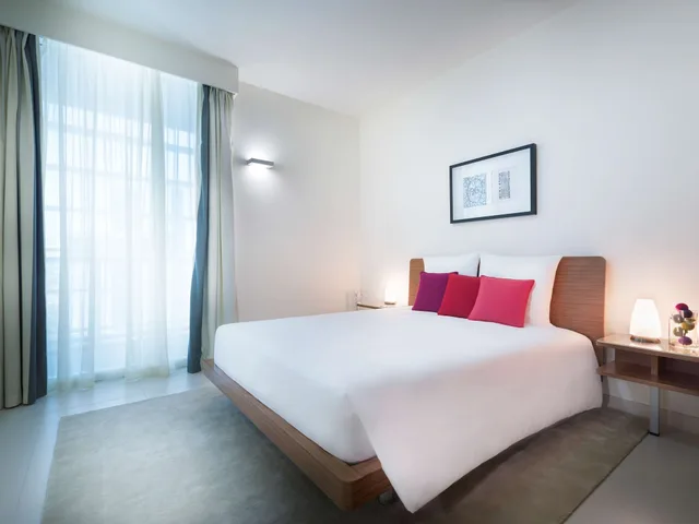 شقة بسريرين مزدوجين بـ3 غرف نوم، Aparthotel Adagio Abu Dhabi Al Bustan 2/10