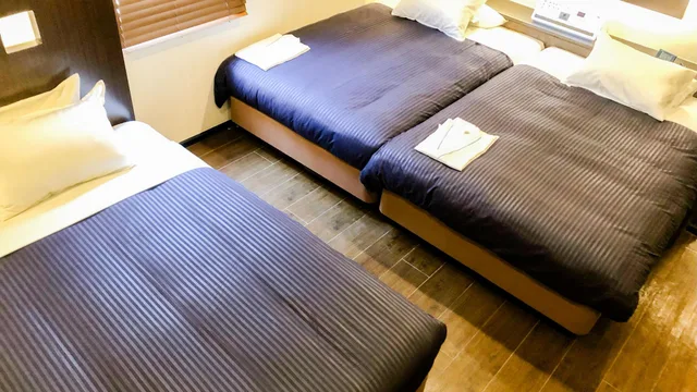 غرفة ثلاثية بثلاثة أسرّة، Hotel Livemax Kuroishi 1/1