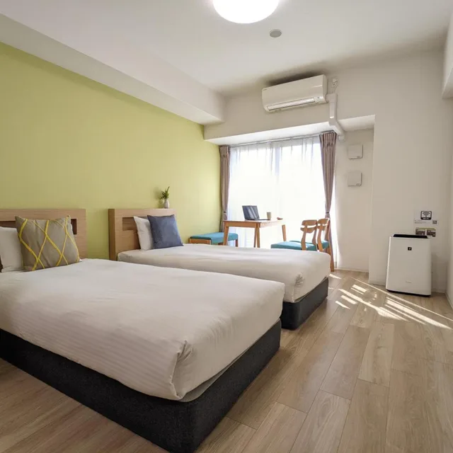 غرفة قياسية بسريرين منفصلين، ESLEAD HOTEL Namba South III 2/9