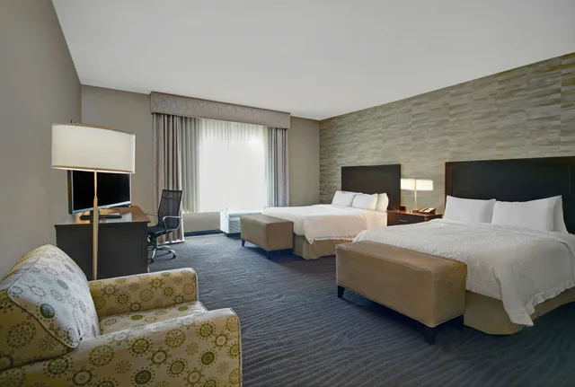 غرفة بسريرين كوين لذوي الإعاقة، Hampton Inn And Suites Robbinsville 3/4