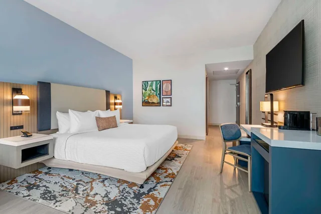 غرفة بسرير كينج بحوض استحمام لذوي الإعاقة، Cambria Hotel Austin Downtown 1/3