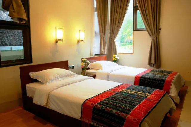 Waterfall, Superior, Lodge, Twin Beds، Taman Simalem Resort 1/2