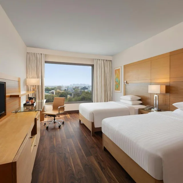 Deluxe, Twin Beds, Courtyard By Marriott Gurugram Downtown 1/10