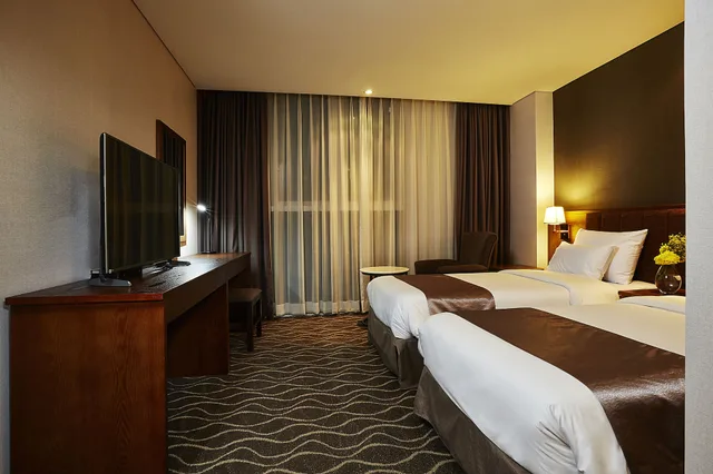 جناح عائلي بسريرين مزدوجين، Hotel Square Ansan 3/4