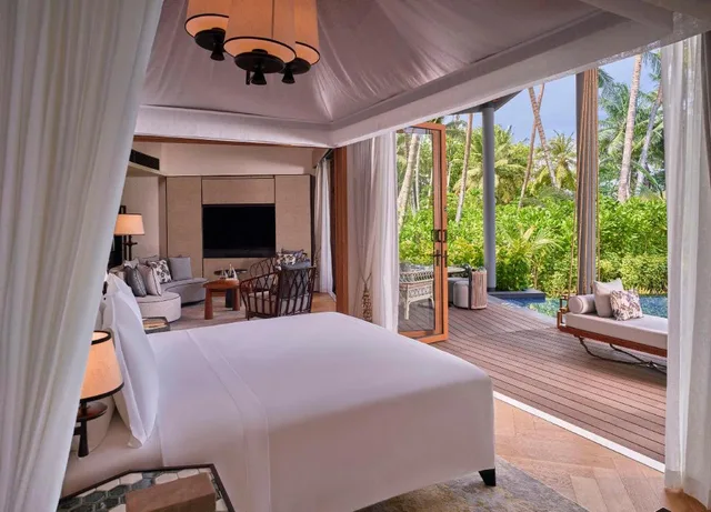 1 Bedroom, Garden Pool, Villa, Double Bed، Waldorf Astoria Seychelles Platte Island 3/4