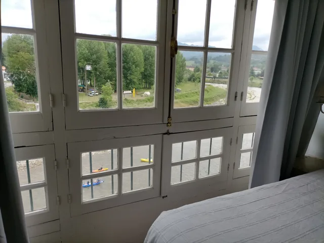 غرفة سوبيريور بسرير مزدوج بإطلالة على النهر، La Casona del Sella 7/9