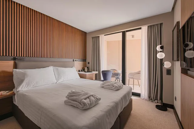 غرفة مفردة بشرفة، Boutique Hotel Noemia 3/9