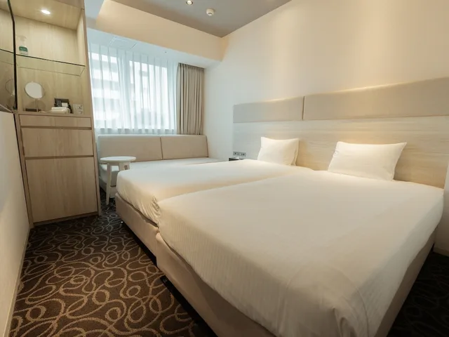 غرفة بسريرين منفصلين، Hotel Aqua Citta Naha by WBF 2/5