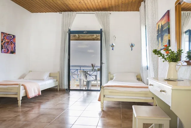 Okto, Family, Studio, 4 Beds, Sea View, Terrace، Metaxatos Apartments 1/4