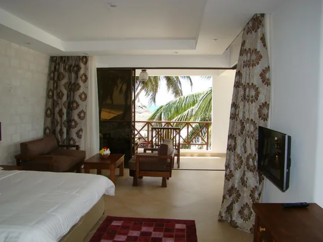 غرفة ديلوكس بسرير مزدوج أو سريرين منفصلين، Nyali Beach Holiday Resort 5/10