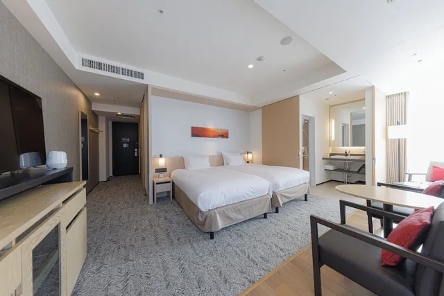 Hollywood, Deluxe, Twin Beds, Murphy Bed, JR Kyushu Hotel Blossom Shinjuku 7/7