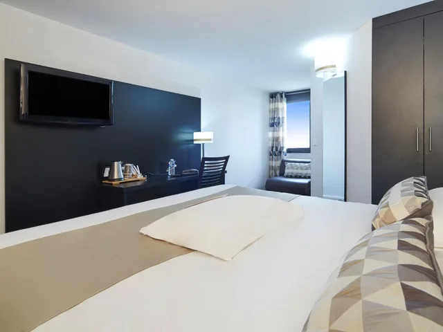 غرفة عائلية بسرير مزدوج وسرير فردي، Kyriad Meaux 5/7