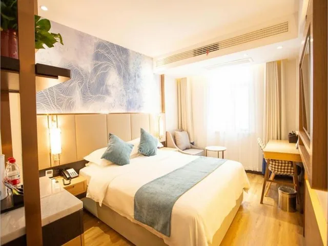 غرفة سوبيريور بسرير مزدوج، GreenTree Eastern Huaian Suning Plaza Huaihai Road West Hotel 1/2