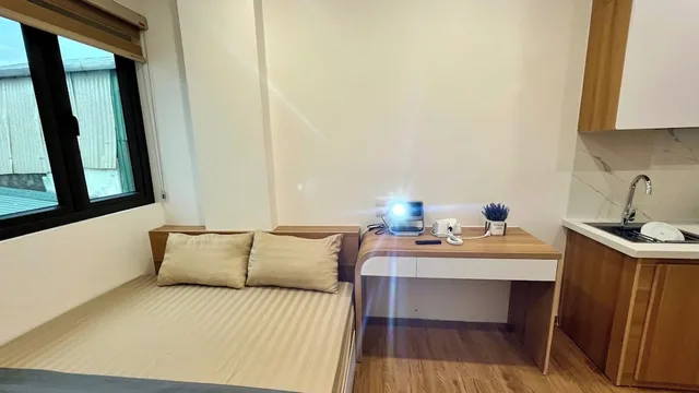 استوديو بسرير مزدوج بإطلالة على المدينة، Era Apartment Tam Da 8/9