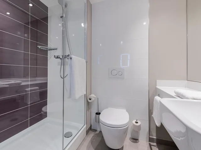 غرفة مفردة بسرير مزدوج، Premier Inn Frankfurt City Europaviertel 1/1