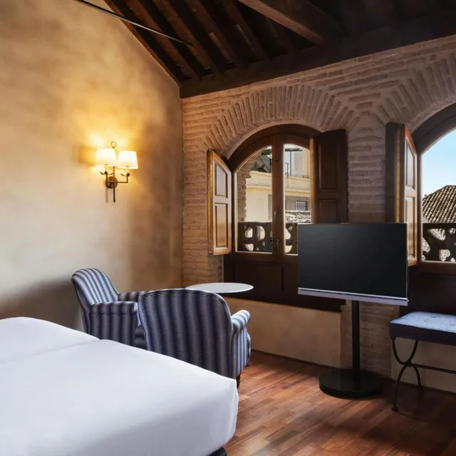 غرفة سوبيريور بسريرين منفصلين وسرير كينج، Hotel Palacio de Santa Paula Autograph Collection 5/6