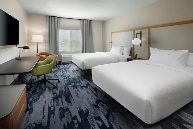 غرفة بسريرين كوين، Fairfield Inn & Suites DeSoto Dallas South 1/3