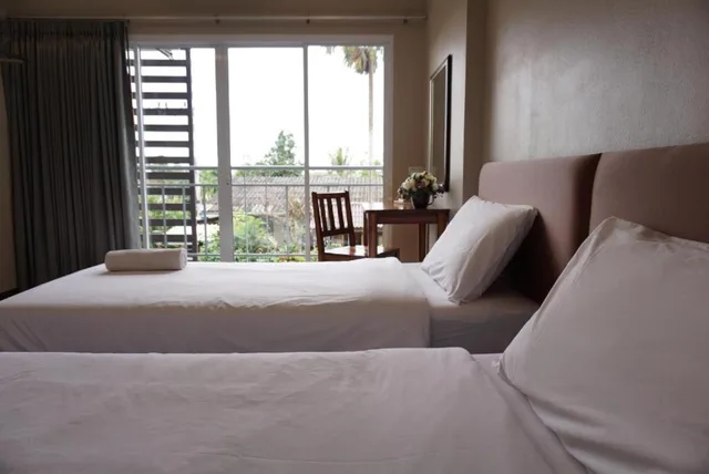 غرفة بسريرين منفصلين، Chompu Nakarin Apartment 1/2