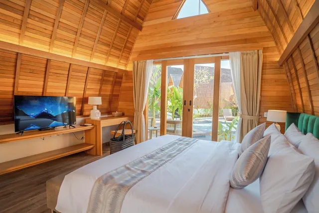 غرفة بريميير بسرير كينج، Abian Klumpu Villa & Spa Sanur Bali 4/8
