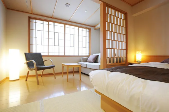 غرفة قياسية بسريرين منفصلين، Hotel Taisetsu ONSEN&CANYON RESORT 2/4