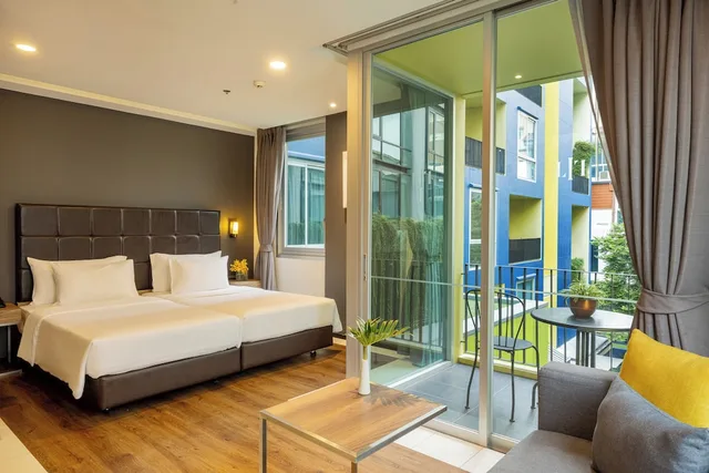 Lit, Studio, Twin Beds، Lit Bangkok Residence 1/7