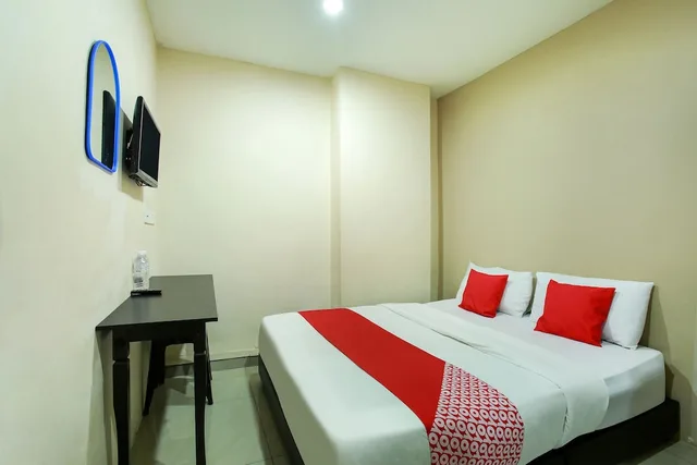 غرفة قياسية بسرير كوين، OYO 43933 Ferringhi Stay Iinn 6/7