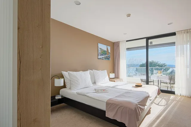 غرفة بريميوم بسرير مزدوج أو سريرين منفصلين بشرفة، Boutique Hotel Esplanade 3/6