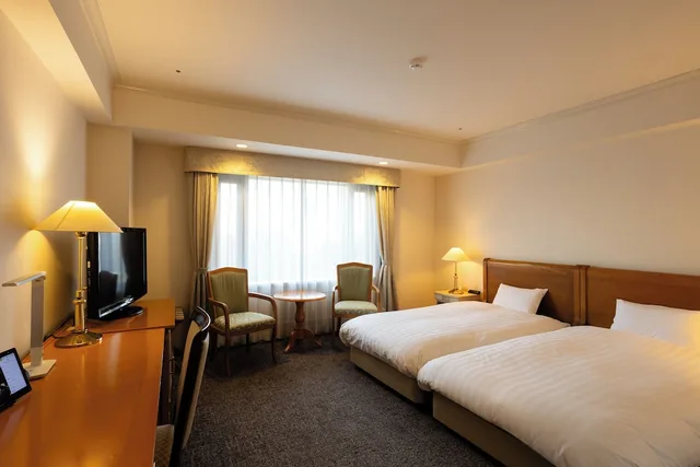 غرفة بسريرين منفصلين، Hotel Cadenza Tokyo 2/4