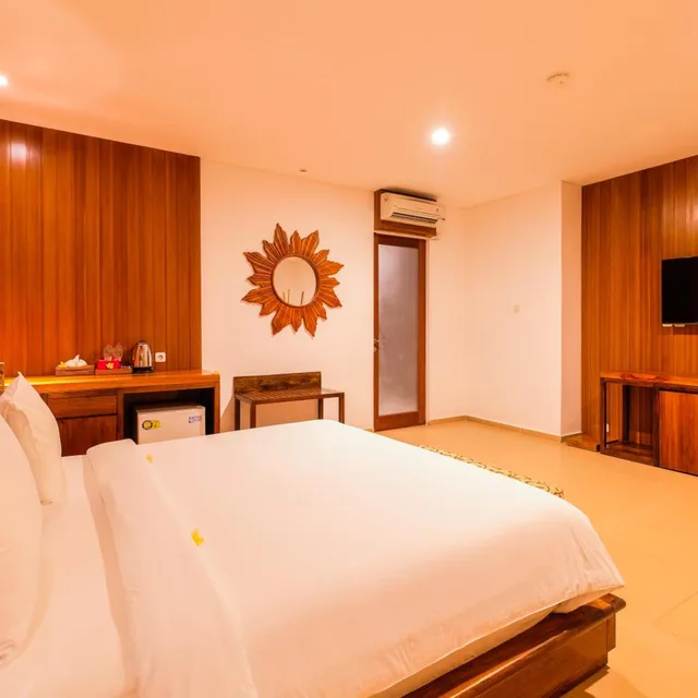 غرفة بسرير مزدوج بإطلالة على الحديقة، Papillon Echobeach 4/10