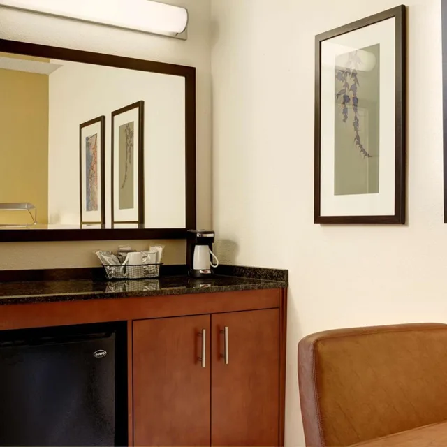 غرفة بسرير كينج مع أريكة في طابق مرتفع، Hyatt Place UC Davis 4/4