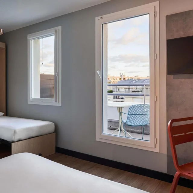 غرفة ثلاثية بشرفة، Ibis Budget Issy Les Moulineaux 2/9
