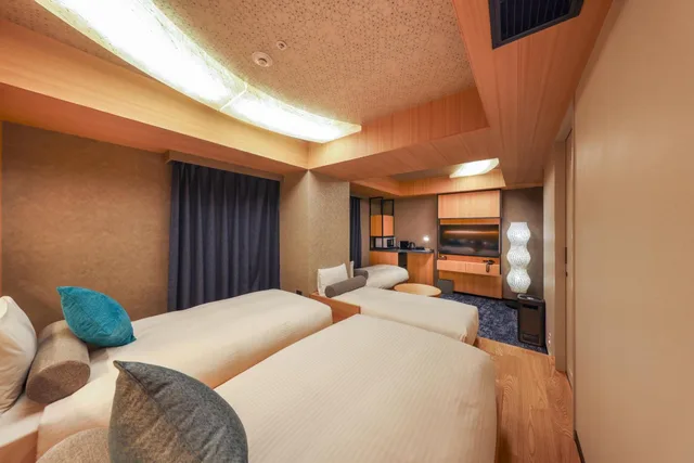 Deluxe, Twin Beds, 2 Sofa, Hotel Keihan Tenmabashiekimae 6/9