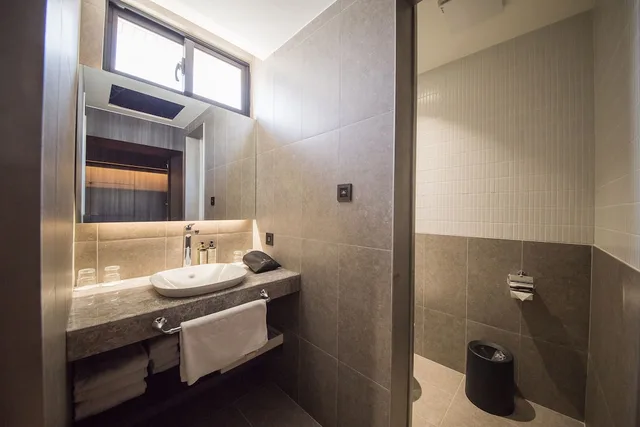غرفة سوبيريور رباعية بسريرين مزدوجين، Hôtel De Leau -Anping 6/8