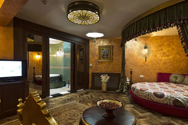 جناح ديلوكس بسرير كينج بإطلالة على البحر بشرفة، Sokullu Pasa Hotel - Special Class 2/3