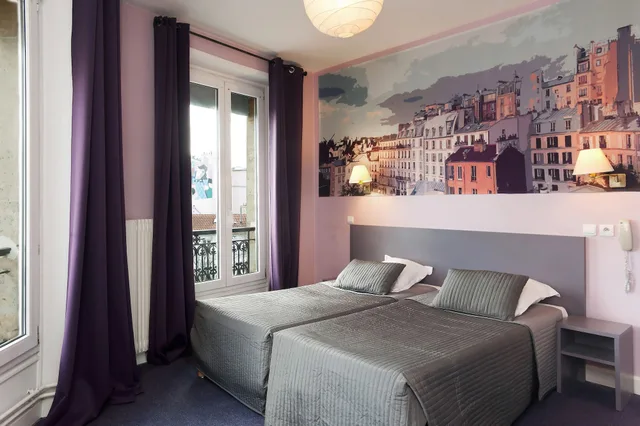 غرفة كومفورت بسريرين منفصلين، Hotel Odessa Montparnasse 2/7