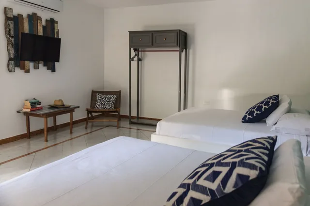 غرفة ديلوكس بسريرين مزدوجين، Casa Colonial Vintage 6/10