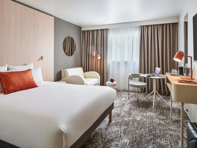 غرفة سوبيريور مفردة بسرير كوين مع أريكة، Novotel Paris 13 Porte d Italie 6/10