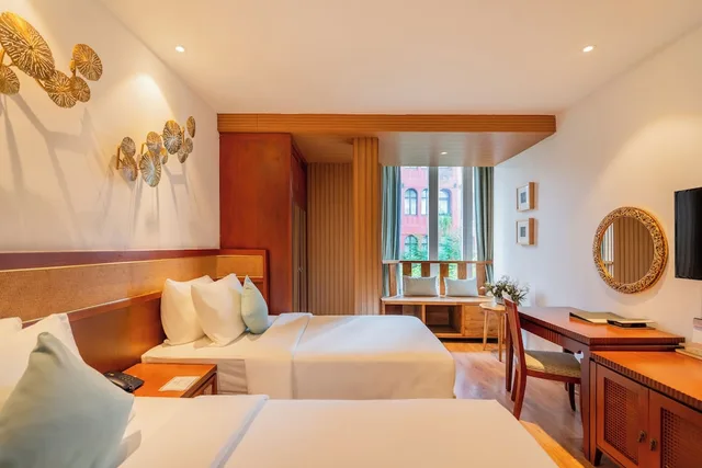 غرفة تنفيذية بسريرين منفصلين، A&Em Art Hotel 9/10