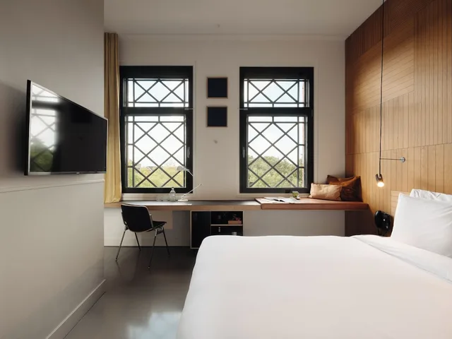 Big, King Bed، Conscious Hotel Westerpark 1/10