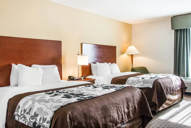 غرفة قياسية بسريرين كوين، Sleep Inn & Suites Pooler - Savannah Area 2/2