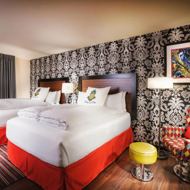 جناح بسريرين كوين مع أريكة، Staypineapple At The Maxwell Hotel 2/3