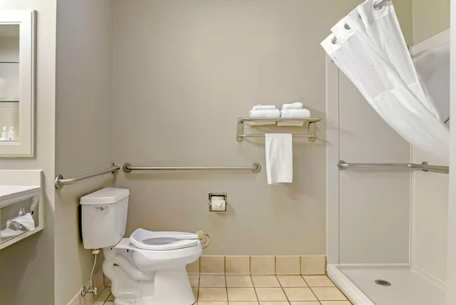 جناح بسرير كينج لذوي الإعاقة، Quality Inn & Suites Monroe 4/4