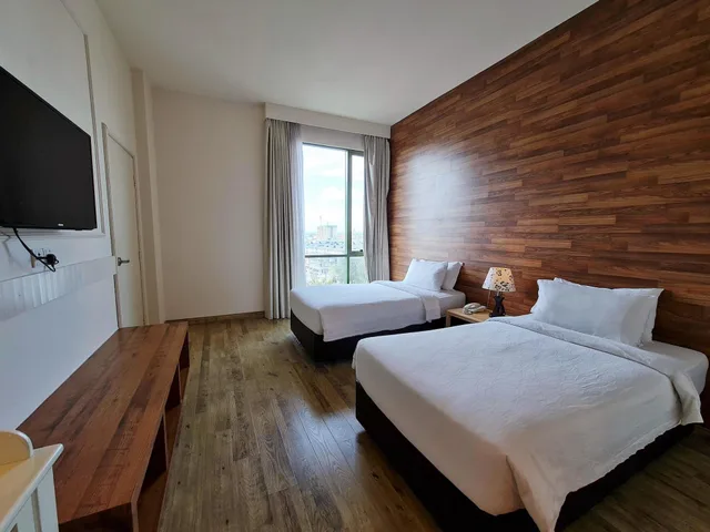 غرفة بريميوم بسريرين منفصلين، Swan Garden Hotel 1/2